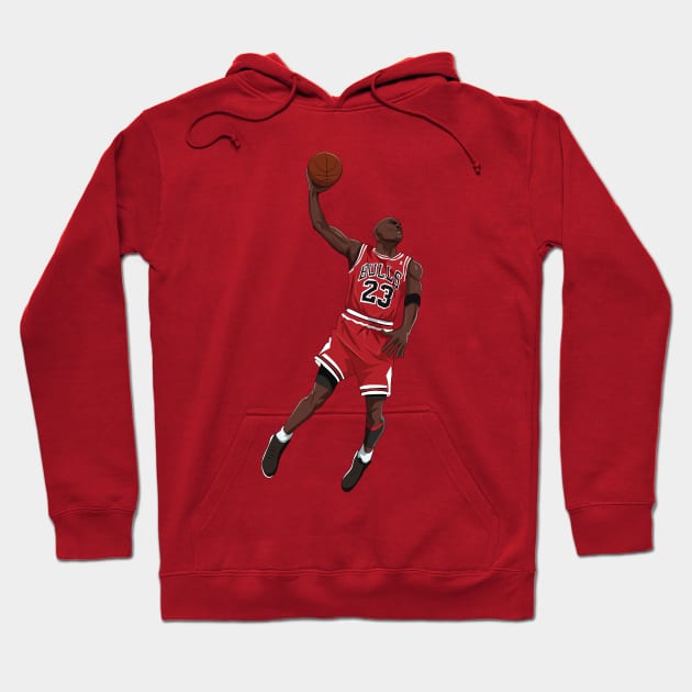 Michael Jordan Dunk Hoodie by xavierjfong